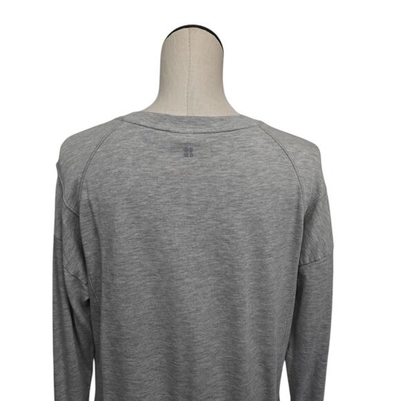 Sweaty Betty Women's Size Small Oversized Crewneck After Class Sweatshirt Gray - Picture 10 of 10